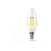 Bombilla led E14 6W Eq 60W Filamento Temperatura de color: Blanco cálido 2700K