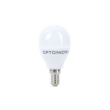 Optonica - Bombilla led E14 G45 3.5W equivalente a 28W - Blanco caliente 2700K