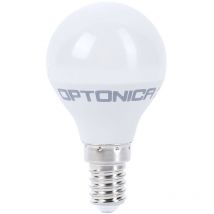 Optonica - Bombilla led E14 G45 5,5W 450lm (44W) 240° - Blanco Natural 4500K