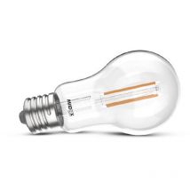 Bombilla led E27 Filament 8W - Blanco caliente 2700K - 1100lm - Forma redonda Ø60mm