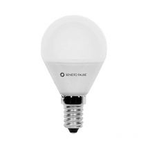 Bombilla LED Esfera Beneito Faure 5,5W 3000K ataque E14 Dim 592563R-C3