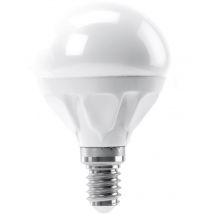 F-bright - Bombilla led Esférica Cerámica E14 Luz Cálida (5.2W)