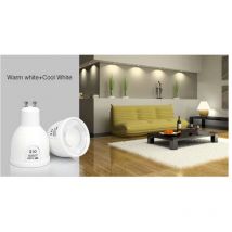 Mi Light - Bombilla led GU10 5W 450lm 30° Ø50mm rf 2.4GHz - ctc 2700K-6500K 011