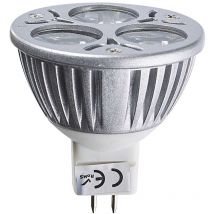Lámpara led GU5.3 MR16 TriLED 3x2W 6W 370lm 60° - Blanco caliente 2800K