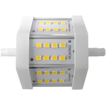 Bombilla Led Tubo R7S, 5W Potencia, 40W Equivalencia, 470lm, 94 lm/W, Luz Blanca Neutra (4000K), Ángulo Apertura 200o, Led smd, Clase Energética f,
