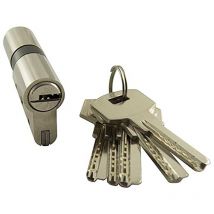 Ampoule profil 60 mm 30x30 mm nickel 5 ll/points