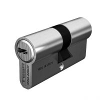Tesa bombillo t60 655 35x40n puntos niquel , Bombillo de seguridad T60 655 35/40 NTamaño 75mm (35/40mm)Acabado NiquelPerfil europeo1 fila 6 pitones