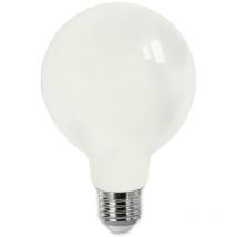 Bombilla led Filamento Globo G80 Opalina E27 4W Cálida Matel