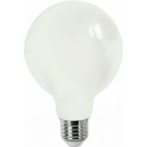 Bombilla led Filamento Globo G80 Opalina E27 8W Fría Matel