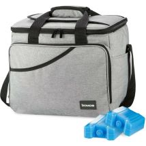 Glacière Pliable IceBreezer KT39 - Glacière Extérieure - 39x28x29 cm - 25 litre - Bomoe
