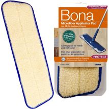 Bona - pad di applicazione in microfibra per smalto e rinfrescante, panno parquet, panni per parquet, strofinaccio pavimenti, straccio pavimenti