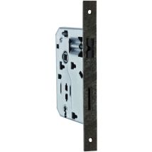 Serratura legno patent inf. b/quadro art. 042p - bronzato verniciato e.40 - Bonaiti