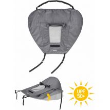 Floordirekt - bon&bene Zonnezeil voor kinderwagens Universele bescherming tegen de zon met UV-bescherming 50 Met kijkvenster & brede schaduwvleugels