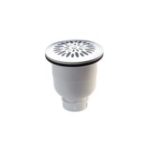 Nicoll - Bonde receveur de douche plastique à grille inox ø 90 0205115