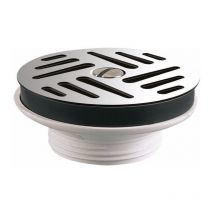 Bonde plastique à grille ø 63 Valentin