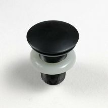 Palici - Desagüe clic-clac negro mate de latón sin demasiado lleno