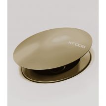Bonde de lavabo Doré brossé - Avec trop-plein