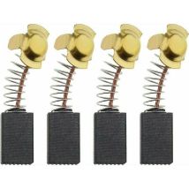 2 Paires Balais de Charbon Moteur Rechange de Perceuse Filaire Compatibles avec Titan TTB653SDS 1500w sds Plus, 6x10x16mm Dpzo