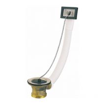 Bonde laiton avec trop plein