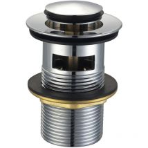 Bonde pour lavabo - en laiton - clic clac - avec trop plein - alterna a38