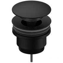 Bäder Boutique - Bonde lavabo clic-clac universelle Sanycces en laiton finition 6 coloris Noir mat