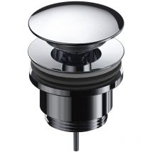 Bonde lavabo clic-clac universelle Sanycces en laiton finition 6 coloris Chrome