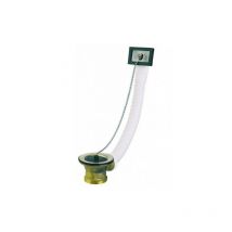 Bonde évier inox avec trop plein - 3551