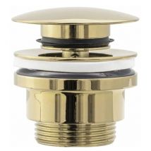 Bonde de lavabo universel clic-clac REA gold