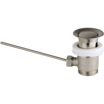 Bonde universelle 1'1/4 nickel brossé poli CGS 004LCH.38 Nickel brossé