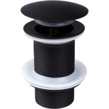 Dpzo Bonde universelle, bonde lavabo sans trop-plein noir, bonde bonde lavabo bonde bonde lavabo bonde pop up pour lavabo vasque
