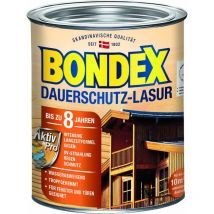 Bondex - Dauerschutz Lasur 750 ml, grau Holzlasur Schutzlasur Holzschutz