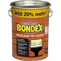 Bondex - Holzlasur für Außen 4,8 l mahagoni Lasur Holzschutz