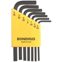 12245 Serie Chiavi Esagonali Corte Piegate - Bondhus