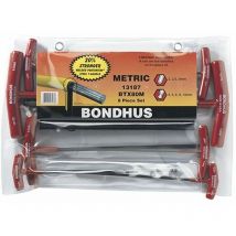 13187 Serie Chiavi a t Esagono Maschio - Bondhus