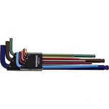 69699 Serie Chiavi Esagonali Xl a Sfera Poliedrica - Bondhus