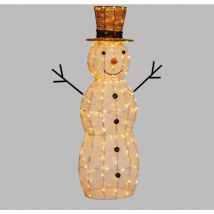 Bonhomme de neige led 3D H105 cm Série 220 led