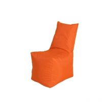 Humza Amani - Bonkers Polyester Bonkers Jazz Range Throne Bean Bag Water Resistant with Foam Flakes Filling - Orange