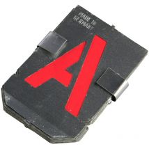 Bonum - 936839- Stencil con lettere dell'alfabeto in carattere maiuscolo dalla a-z, grande