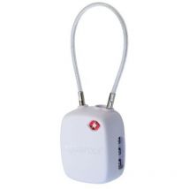 Boompods - lock tsa Bag Tracker White