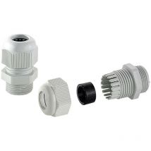 12002100 Presse-étoupe décharge de traction intégrée M12 Polyamide gris clair (ral 7035) 1 pc(s) V136713 - Bopla