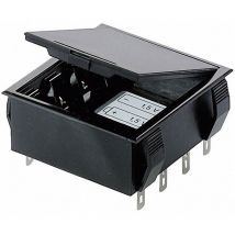 46600000 Batteriehalter 4x Mignon (aa), 9 v Block Lötanschluss (l x b x h) 65 x 65 x 21.5 mm - Bopla