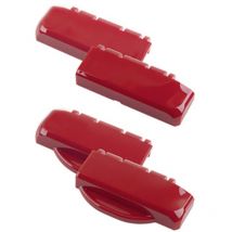 Bopla - b sc hb ABS-3000 Scharnierverschluss Scharnier abs Feuerrot (ral 3000) (l x b x h) 100 x 27