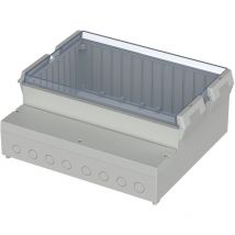 Bopla - reglocard rcp 2500 Wand-Gehäuse 257 x 217 x 132.5 abs, Polycarbonat Hellgrau 1 St.