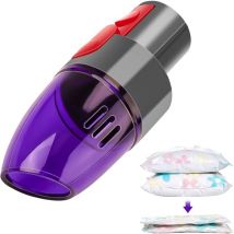 XVX - Boquilla de aire para aspiradora Dyson V7 V8 V10 V11 V15, utilizada para aspirar el aire contenido en la bolsa de la aspiradora.