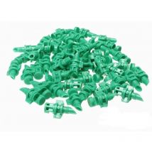 Boquilla de refracción simple para riego agrícola 180°. Microaspersor de riego Pack 100 unidades. Boquilla de refracción simple para riego de