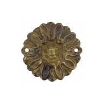 Borchia ottone ART.45230.035 ottone antico 50 pz