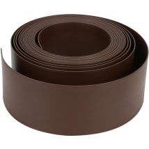 Jopassy - Bordatura per giardino in pe Bordatura flessibile diy per giardino Bordatura per prato 2mm pavé marrone 1000 x 12.5 x 0.2cm