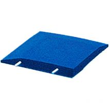 Vivol - Bordes de goma para parques infantiles / bordillos en forma de l - 40 x 40 cm - Azul