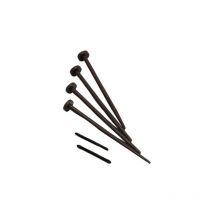 Bordi da giardino in gomma riciclata nera Unità