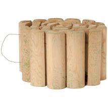 Bordo de madera flexible 200 cm Ø5CM varias alturas